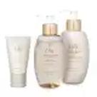 Combo Lily Acetinados: Creme de Banho 250ml + Creme de Mãos 50g + Sabonete Líquido 250ml