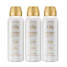 Combo Lily: Desodorante Antitranspirante Aerosol 3x125ml Cada