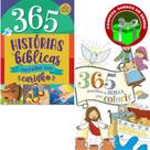 Combo Livro 365 Histórias Bíblicas Narradas com Carinho + Livro 333 Histórias da Bíblia para Colorir Ilustrada Infantil - Igreja Cristã Amigo Evangélico Combo Livro 365 Histórias Bíblicas Narradas com Carinho + Livro 333 Histórias da Bíblia para Colorir Ilustrada Infantil - Igreja Cristã Amigo Evangélico