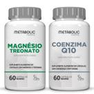 Combo Magnesio L Treonato Coenzima Q10 500Mg 120 Cáps Metabolic Farma Combo Magnesio L Treonato Coenzima Q10 500Mg 120 Cáps Metabolic Farma