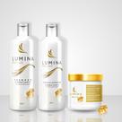 Combo manutenção Shampoo Hidratante 500ml + Máscara 500g + Condicionador hidratante 500ml
