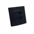Combo Margirius Mini Espelho Duplo 20A Preto - 4Pçs