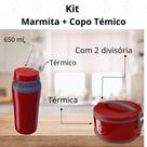 Combo Marmita Milão + Copo Térmico_Unitermi