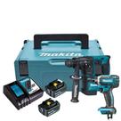 Combo Martelete DHR171 + Parafusadeira DTD152 18v Makita Bivolt Combo Martelete DHR171 + Parafusadeira DTD152 18v Makita Bivolt