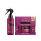 Combo Máscara Pro Cronology Potencializadores Siage Eudora Leavein finalizador Nutrição Reconstrução
