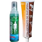 Combo Massageador Icerelief 120g + Unguento de Sucupira 100g