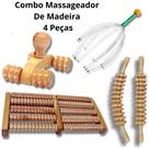 Combo massageador Rolo Bastao Massageador + para Pes Modelador Relaxante Muscular Tratamento Celulite Maderoterapia Combo massageador Rolo Bastao Massageador + para Pes Modelador Relaxante Muscular Tratamento Celulite Maderoterapia