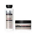 Combo Match Science Pré e Pós-Química: Shampoo 300ml + Máscara Capilar 250g