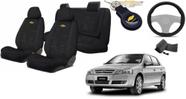 Combo Moderno Tecido Astra 1998-2011 + Capa de Volante + Chaveiro GM