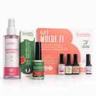 Combo Molde F1 Pink Rose Beltrat/Higienizador/Óleo Melancia