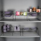 Combo Organizadores Armário Prateleira 6 Variações Aramado