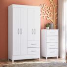 Combo para Quarto Infantil Guarda-roupa e Cômoda Mobi