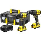 Combo Parafusadeira+Furadeira Bateria 20,0V Stanley