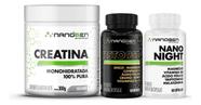 Combo Performance Diária Nanogen Creatina 300g Testo 950