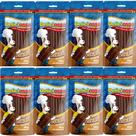 Combo Petisco Palitinho Ossinho Para Cães Deliciosso Palito Fino Chocolate - 8 Pacotes