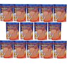 Combo Petisco Palitinho Ossinho Para Cães Deliciosso Palito Natural Fino Salmão - 14 Pacotes de 200g cada