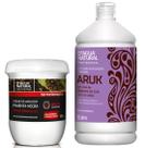 Combo pimenta negra+óleo de massagem aruk semente de uva 1lt