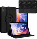 Combo Premium Capa Inteligente Compatível com Xiaomi Redmi Pad 2 2025 Teclado Bluetooth e Mouse Wireless Proteção Prátic