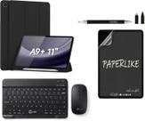 Combo Premium Capa Teclado Compatível com Samsung Galaxy Tab A9 Plus 11 Polegadas Teclado Touchpad e Mouse Bluetooth Pel Combo Premium Capa Teclado Compatível com Samsung Galaxy Tab A9 Plus 11 Polegadas Teclado Touchpad e Mouse Bluetooth Pel
