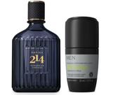 Combo Presente Eau de Parfum Masculino 90ml + Desodorante Antitranspirante Roll On 55ml