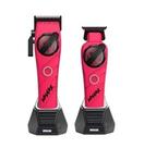 Combo Profissional Wmark Maquina de corte + Acabamento NG 8613 colorido Cor:Rosa