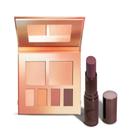 Combo Quem Disse, Berenice Paleta de Maquiagem Nudete 7g + Batom Líquido Marrom Castanha 5,5ml