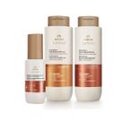 Combo Reparação Profunda Shampoo Condicionador Óleo Capilar Cabelos Secos Lumina Natura