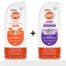 Combo Repelente de Insetos Loção Off! Family + Kids 200ml
