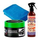 Combo revitalizador externo para carros pintura e plasticos