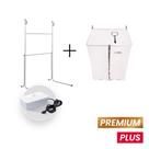 Combo Sauna Plus Ayurvédica Premium + suporte móvel
