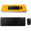 Combo Sem Fio Mouse E Teclado Multimidia Teclas Pop