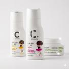 Combo Shampoo, Máscara e Creme Teen Amávia Combo Shampoo, Máscara e Creme Teen Amávia