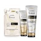 Combo Siàge Cica-Therapy: Shampoo 250ml + Refil Máscara Capilar 250g + Condicionador 200ml Eudora