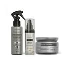 Combo Siàge Nutri Diamond: Máscara Capilar 250g + Bruma Impermeabilizante 100ml + Óleo Nutritivo 60ml