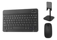Combo Slim Bluetooth: Teclado e Mouse Sem Fio para Tablets e Smartphones