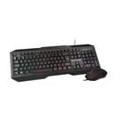 Combo teclado e mouse 2400 dpi 7 cores multilaser