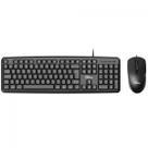 Combo Teclado e Mouse Dr. Office DC100 USB Preto DOCOTMB