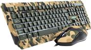 Combo Teclado E Mouse Gamer Army - Tc249, Army Combo Teclado E Mouse Gamer Army - Tc249, Army