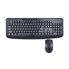 Combo Teclado e Mouse Sem Fio Aode M610 Preto Combo Teclado e Mouse Sem Fio Aode M610 Preto