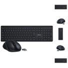 Combo Teclado e Mouse Sem Fio Intelbras CSI 50 Preto 2.4GHz ABNT2 Silencioso Livre de Fios