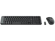 Combo Teclado e Mouse sem fio Logitech MK220 com Design Compacto, Conexão USB, Pilhas Inclusas e Layout ABNT2 - 920-004431
