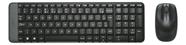 Combo Teclado e Mouse sem fio Logitech MK220 Layout ABNT2