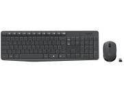 Combo Teclado e Mouse sem fio Logitech MK235 com Conexão USB, Pilhas Inclusas e Layout ABNT2 - 920-007903
