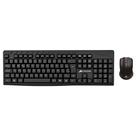 Combo Teclado e Mouse Sem Fio Preto Monocron MN5260 MN4W310