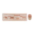 Combo Teclado e Mouse Sem Fio Sahara Case Bege Lima