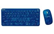 Combo teclado e mouse wireless e bluetooth harry potter letron 74692