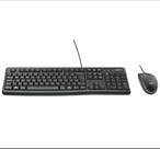 Combo Teclado e Mousecom Fio Logitech MK120 - 920-004429 Preto