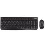 Combo Teclado e Mousecom Fio Logitech MK120 - 920-004429 Preto