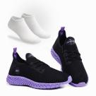 Combo Tênis Feminino Esportivo Com Meia Perfeito para Caminhar, Treinar e Dia a Dia Combo Tênis Feminino Esportivo Com Meia Perfeito para Caminhar, Treinar e Dia a Dia