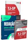 Combo TJ SP - Escrevente Técnico Judiciário - 3 em 1 (pós-edital)